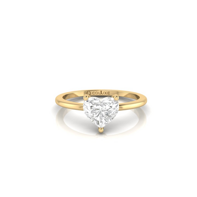 Heart Soli Ring - 1 carat