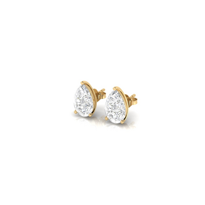 Pear Soli Earrings - 3 carats