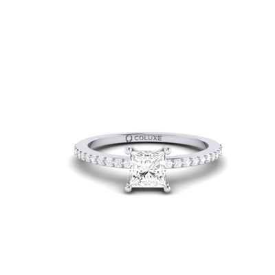 Princess Sweet Soli Ring - 0.5 carat