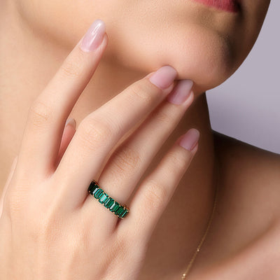 Emerald Forever and Ever Ring - 5.2 carat