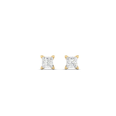 Princess Soli Earrings - 0.5 carat