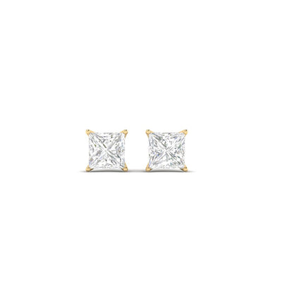 Princess Soli Earrings - 1 carat