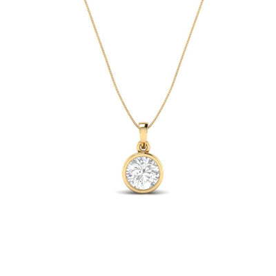 Round Frame It Pendant - 0.5 carat