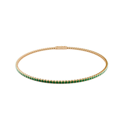 Emerald Game On Bracelet - 1.3 carat