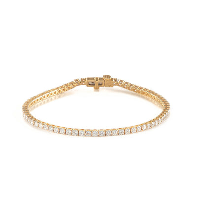 Game On Bracelet in Yellow Gold - 2.9 carats