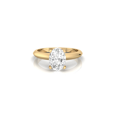 Oval Soli Ring - 1 carat