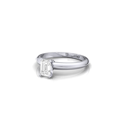 Emerald-cut Soli Ring - 0.5 carat