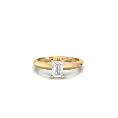 Emerald-cut Soli Ring - 0.5 carat