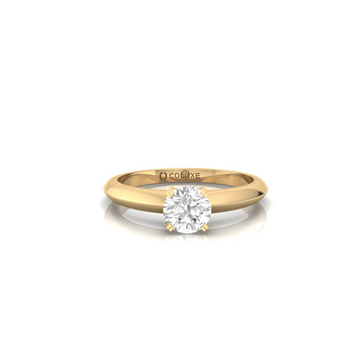 Round Soli Ring - 0.5 carat
