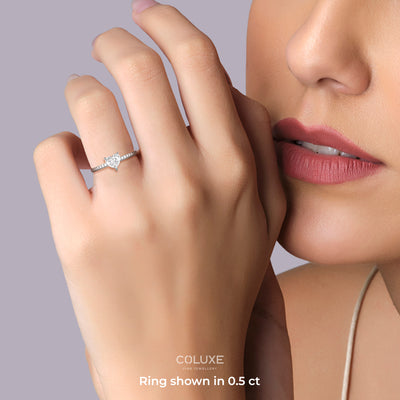 Heart Sweet Soli Ring - 0.5 carat