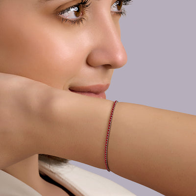 Ruby Game On Bracelet - 1.8 carat