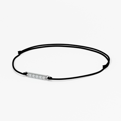 Diamond Bar String Bracelet