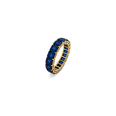 Blue Sapphire Forever and Ever Ring